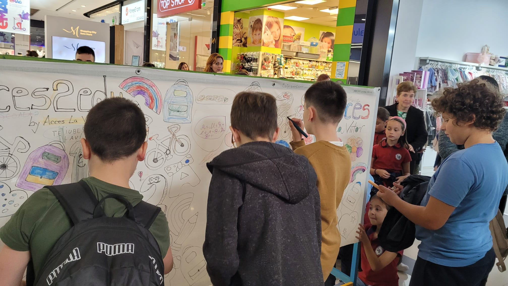 Liceul cu Program Sportiv Satu Mare a participat la evenimentul #acces2edu &amp; #go2school.