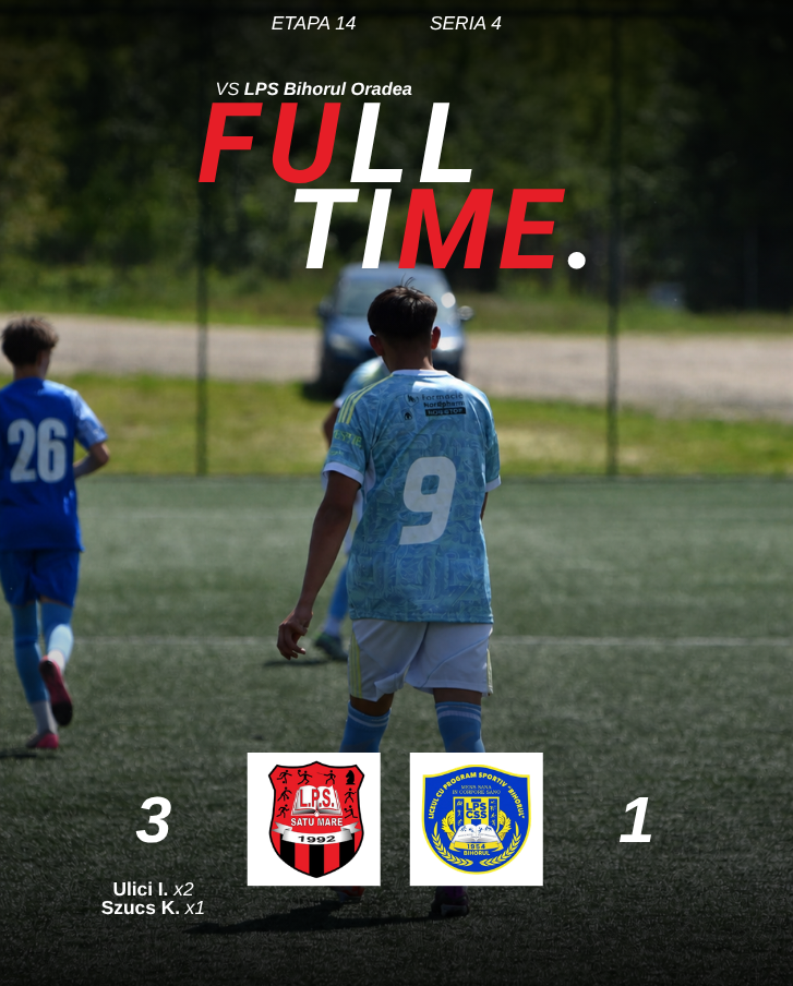 Victorie meritată pentru LPS Satu Mare: 3-1 cu LPS Bihorul Oradea